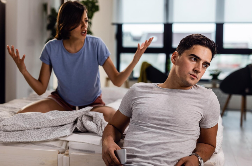 Man experiencing betrayal, infidelity, and toxic relationship challenges while seeking divorce counseling